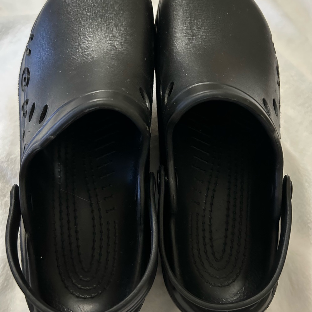 Women's Black Slip-On Platform Shoes